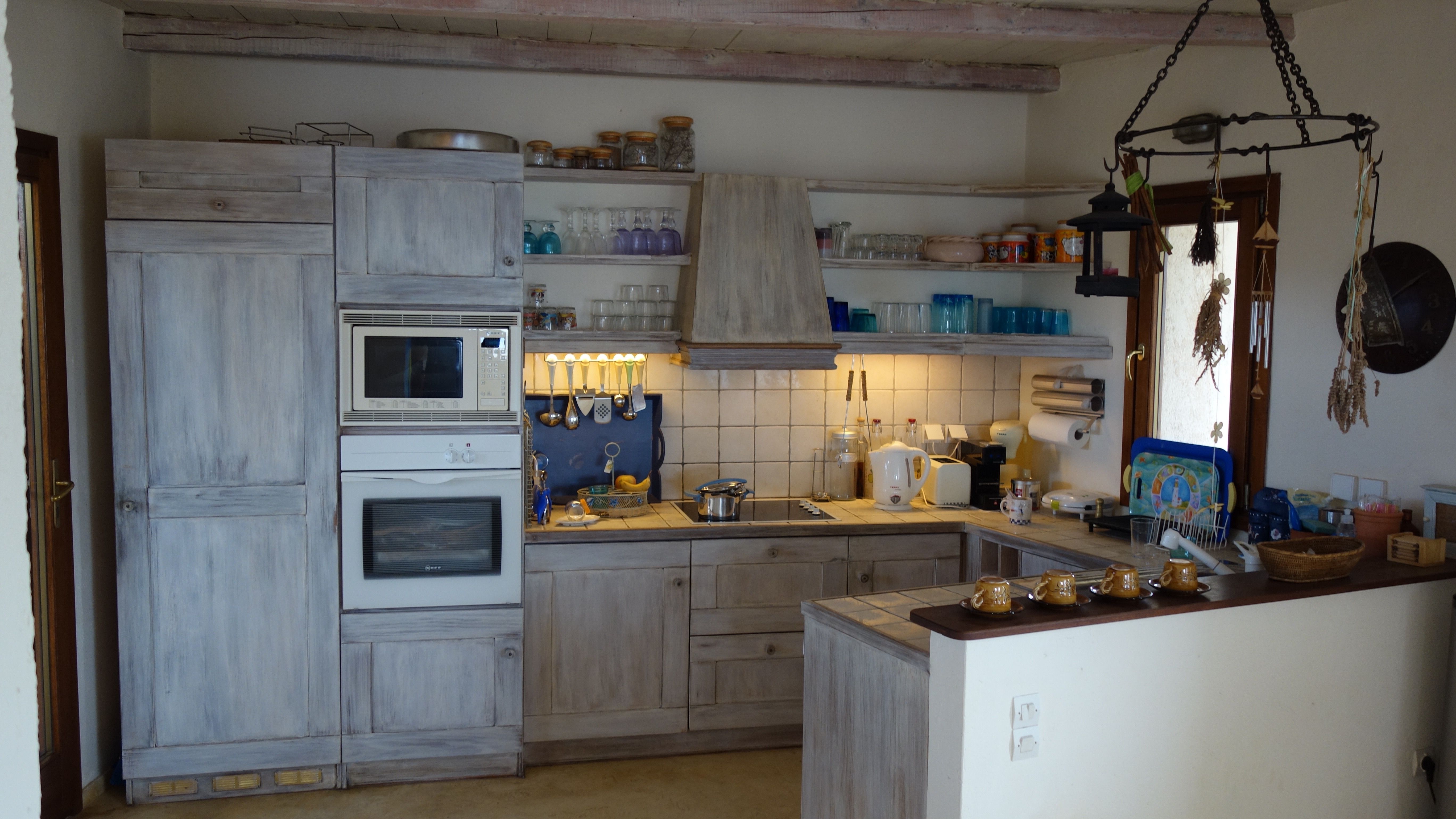 Kitchen counter and worktop